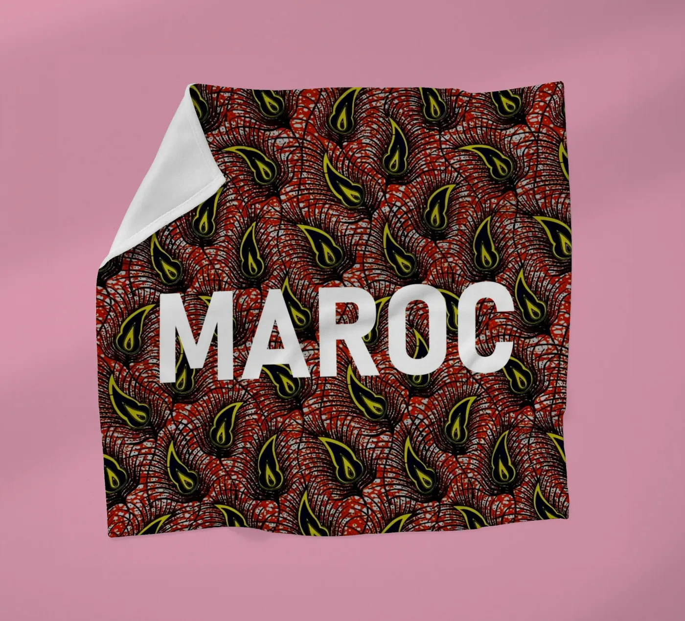 Maroc fleecedeken van Mathudace Créas