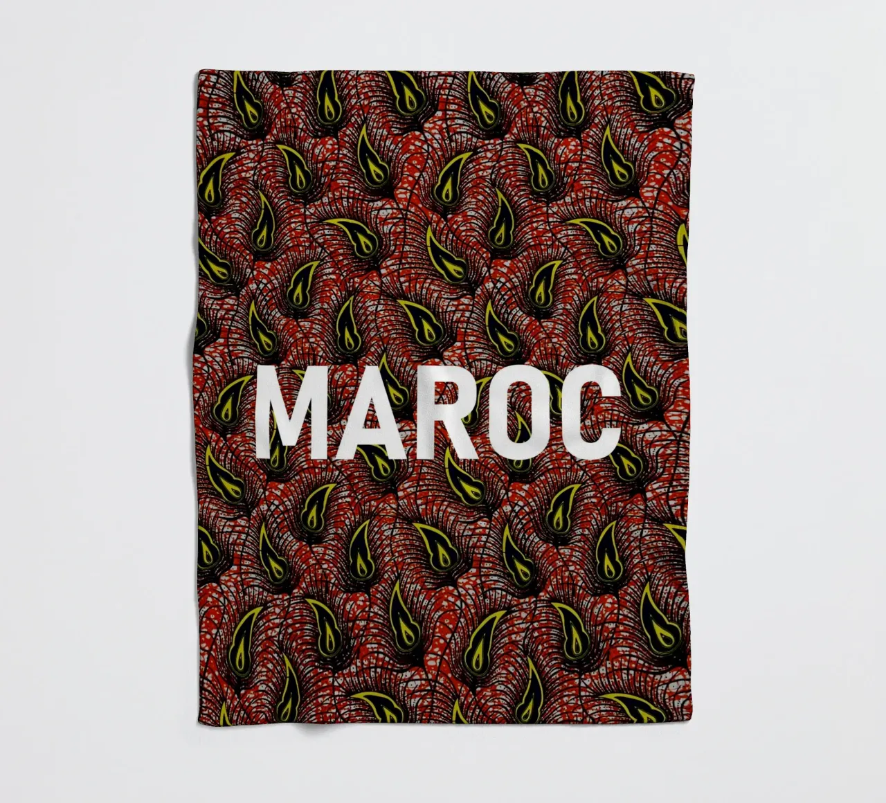 Maroc fleecedeken van Mathudace Créas