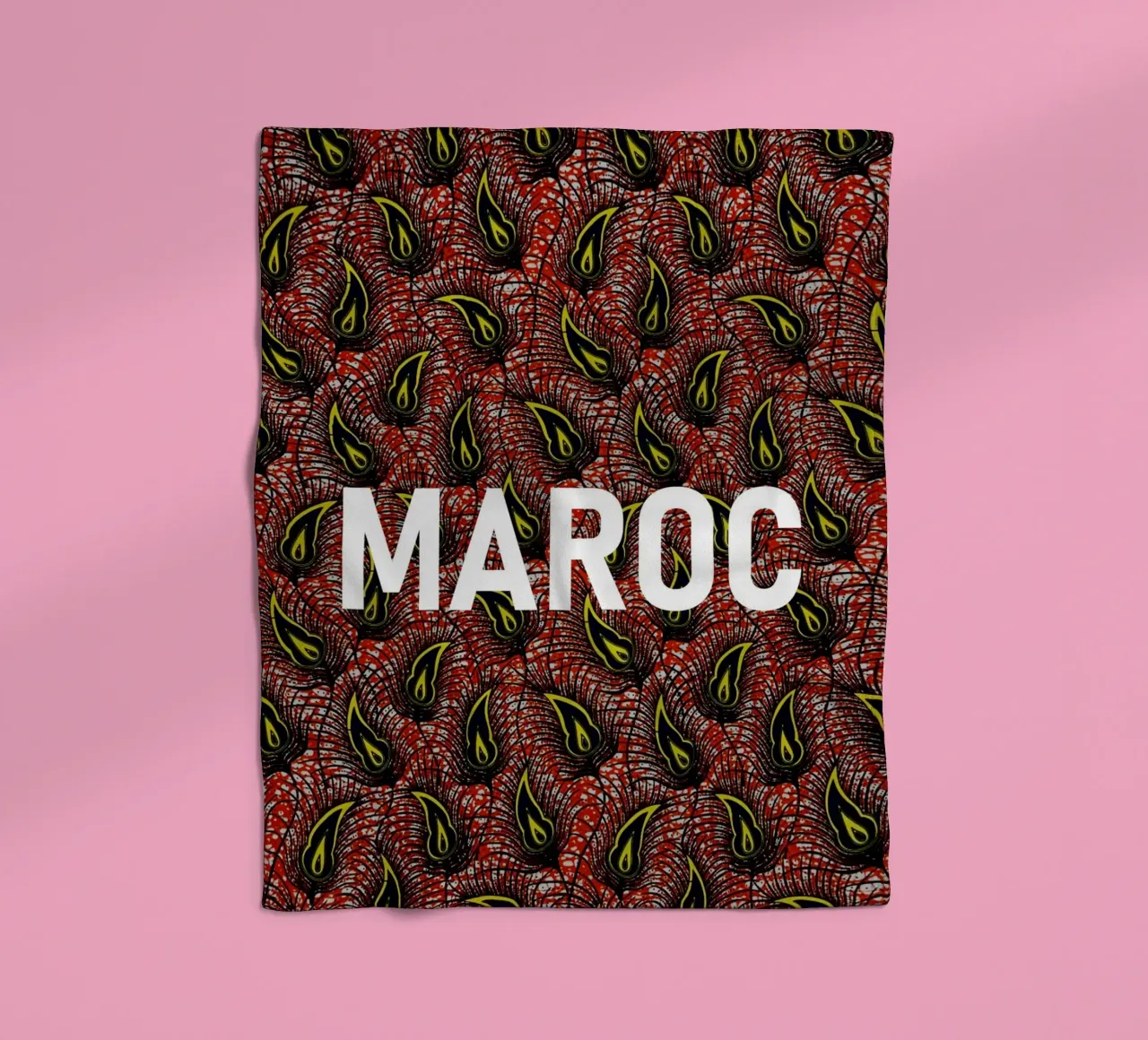 Maroc fleecedeken van Mathudace Créas