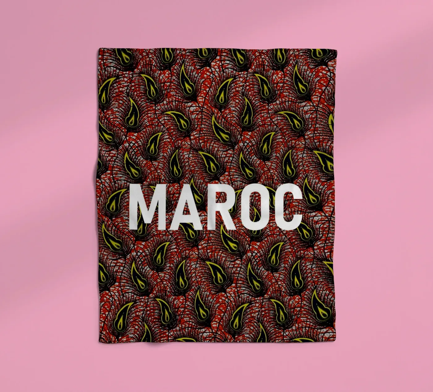Maroc fleecedeken van Mathudace Créas