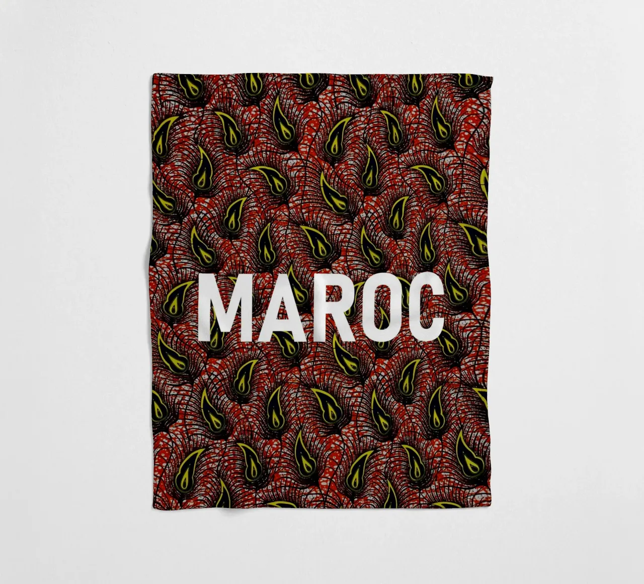 Maroc fleecedeken van Mathudace Créas