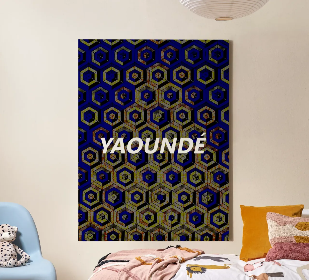 Yaoundé tela da Mathudace Créas