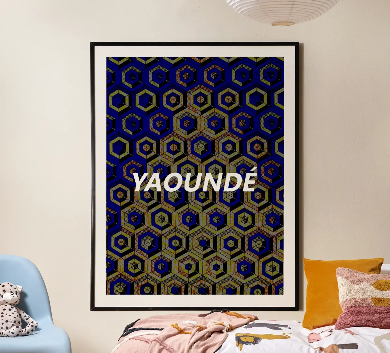 Yaoundé poster by Mathudace Créas