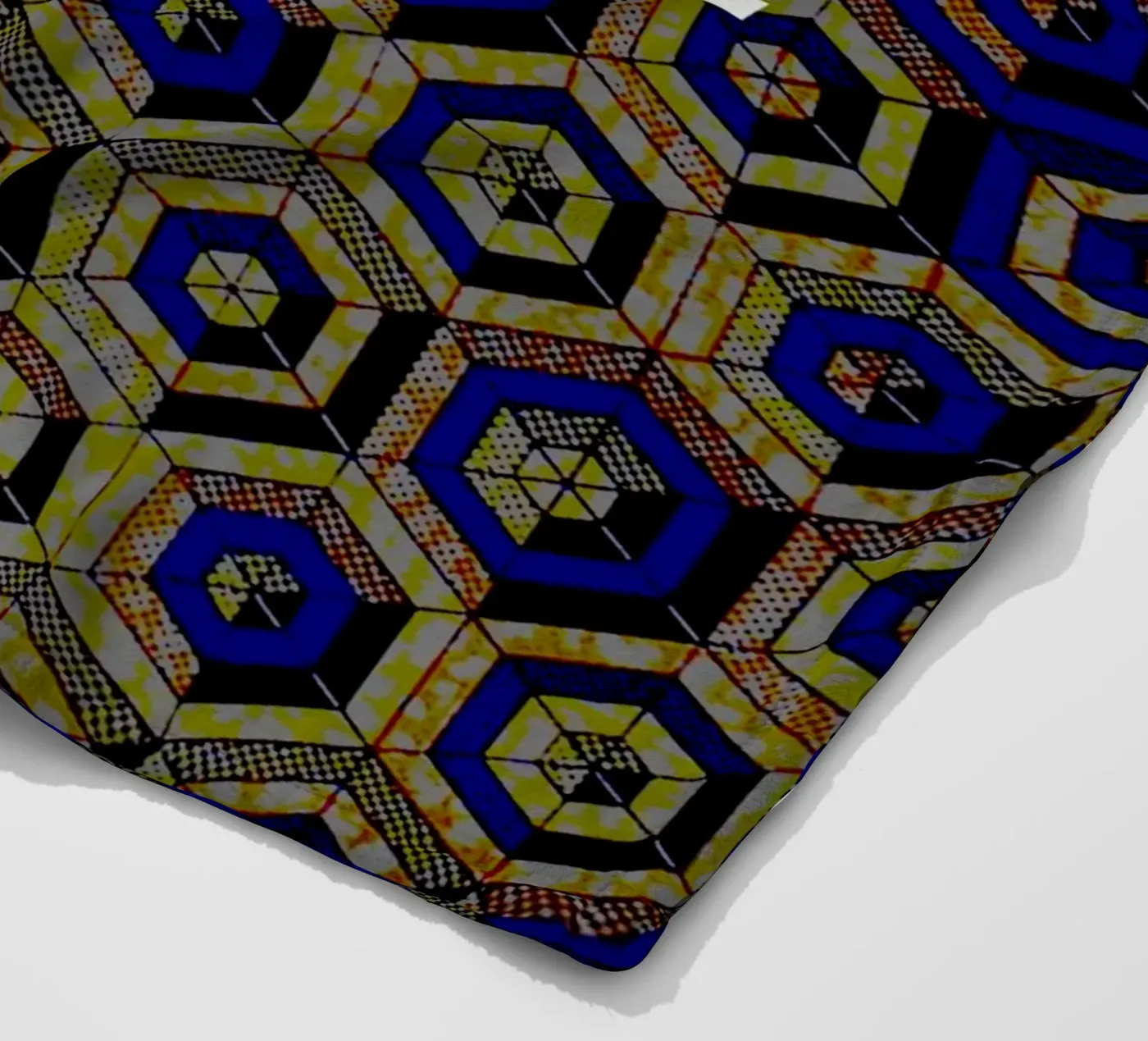 Yaoundé fleece blanket by Mathudace Créas