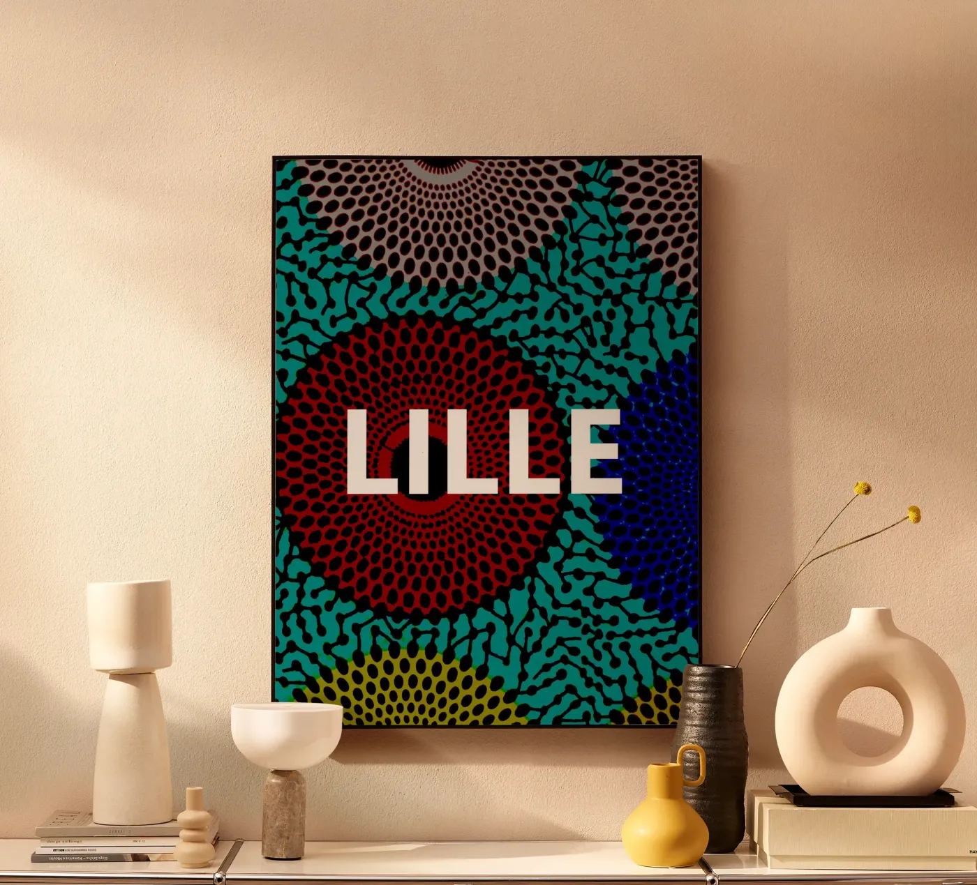 Lille acryl van Mathudace Créas
