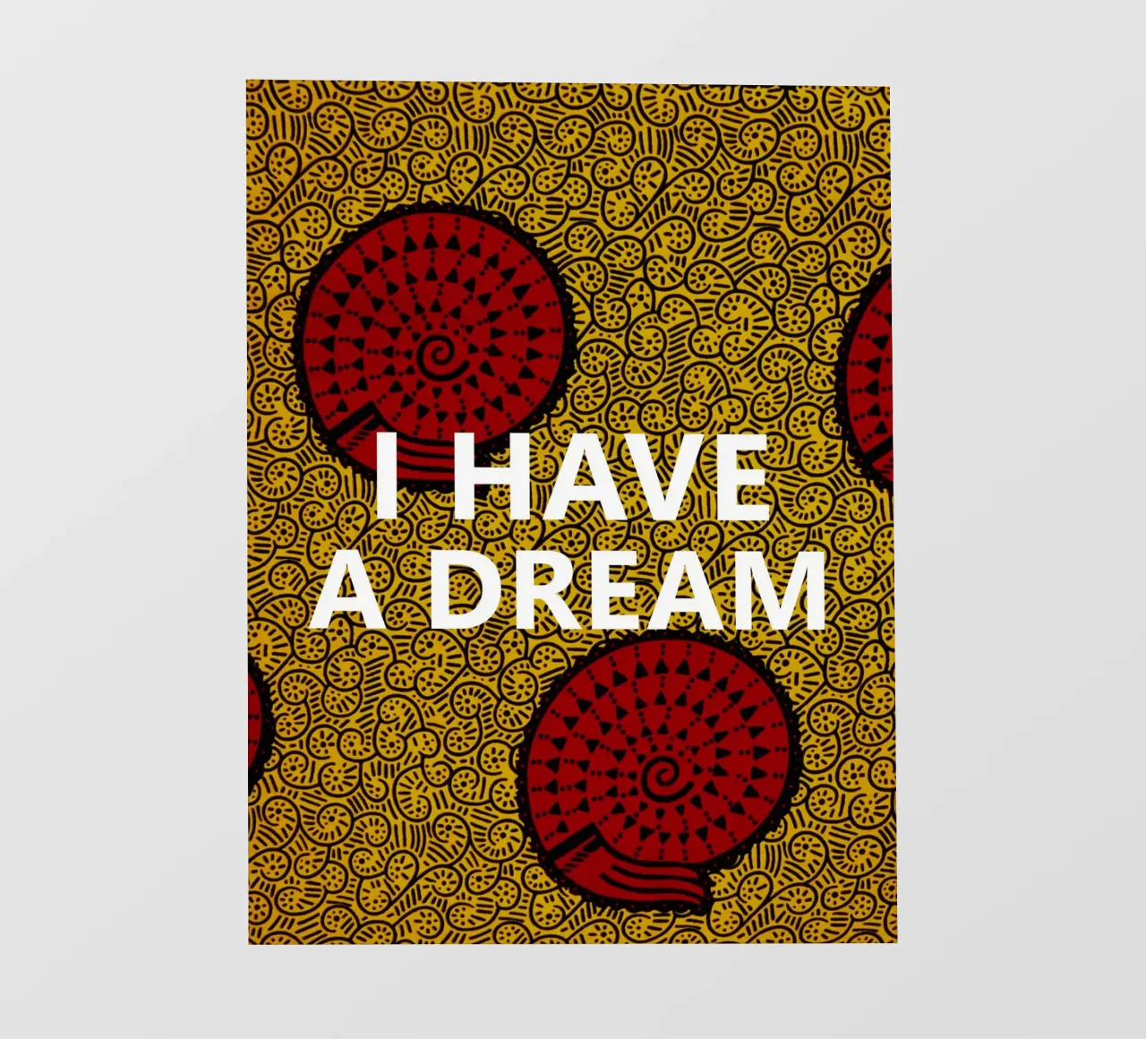I have a dream telo in pvc da Mathudace Créas