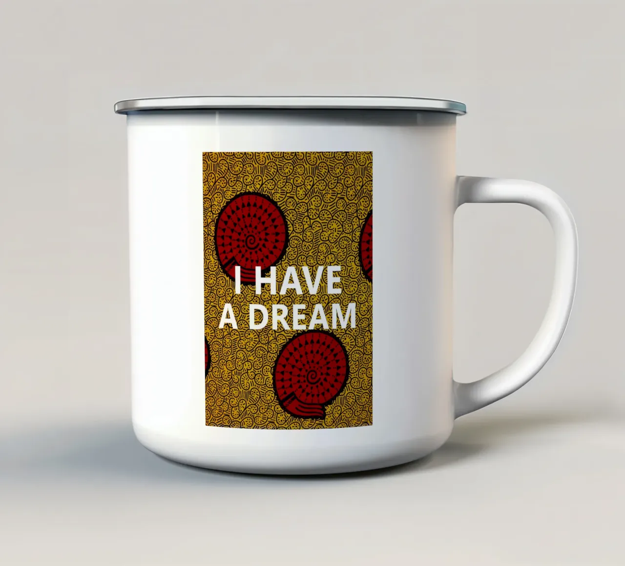 I have a dream tazza in smalto da Mathudace Créas