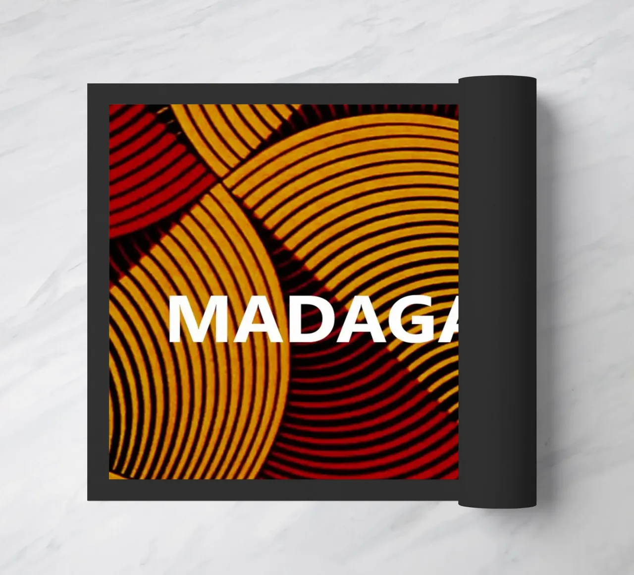 Madagascar doormat by Mathudace Créas