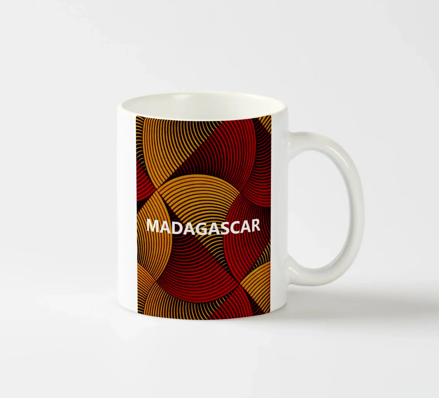 Madagascar ceramic mug by Mathudace Créas