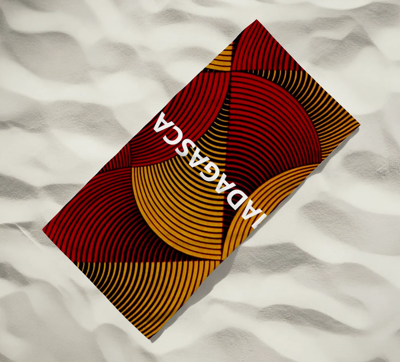 Madagascar strandhanddoek van Mathudace Créas