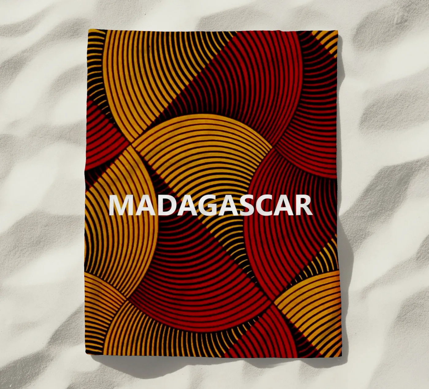 Madagascar strandhanddoek van Mathudace Créas