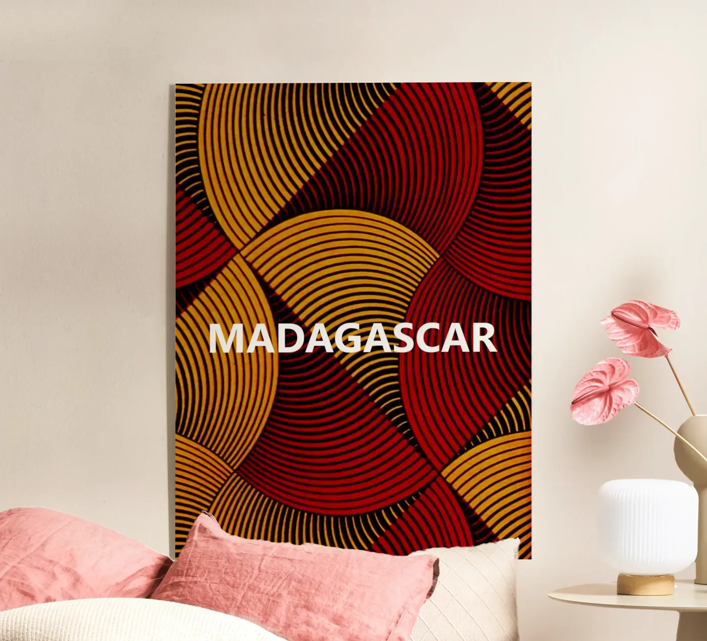 Madagascar acryl van Mathudace Créas