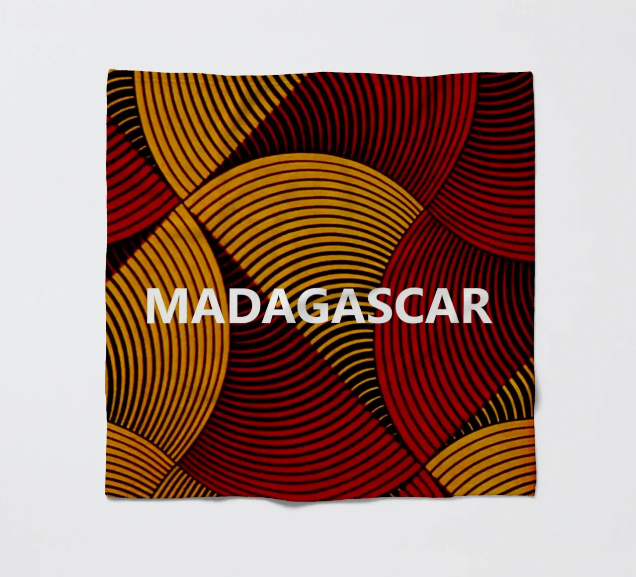 Madagascar fleecedeken van Mathudace Créas