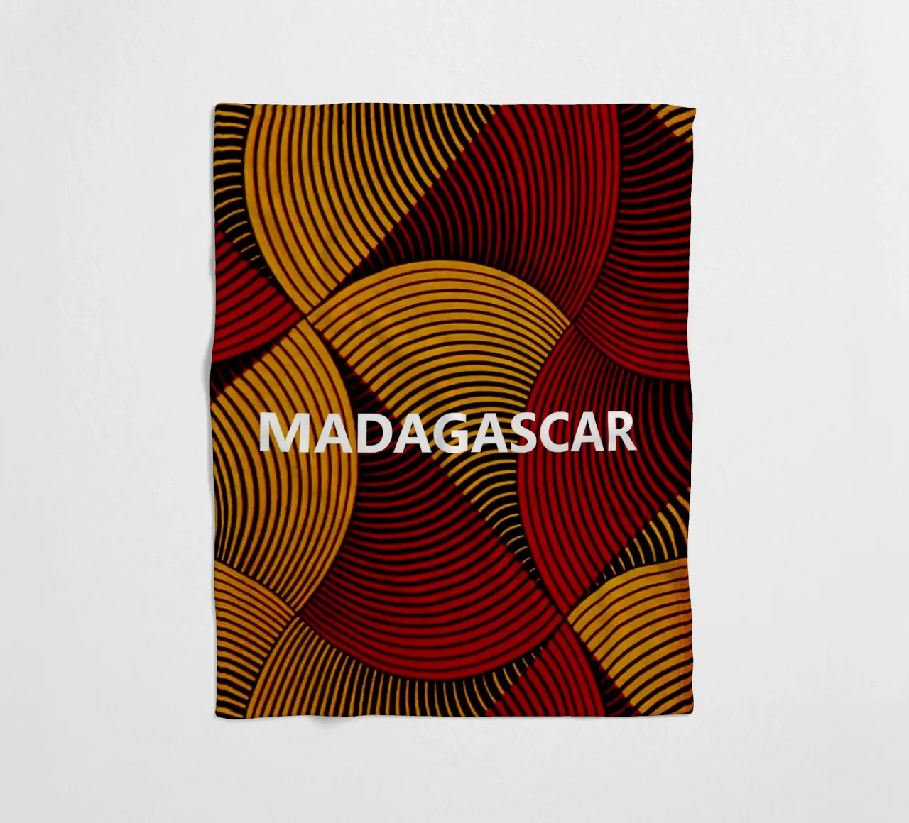 Madagascar fleecedeken van Mathudace Créas