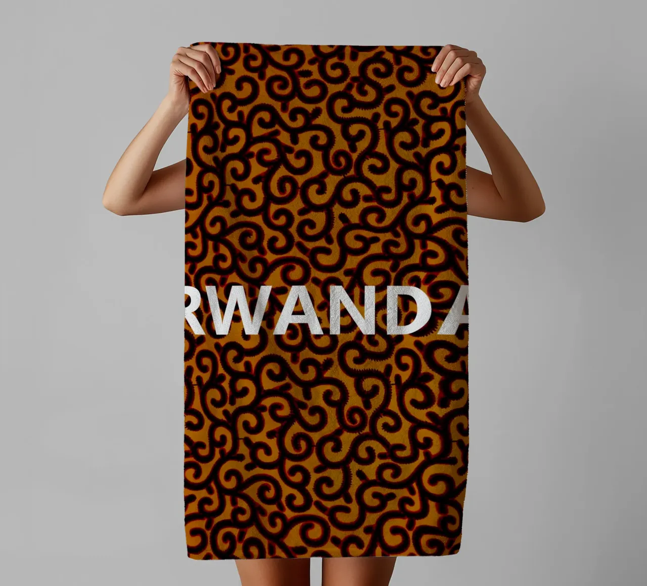 Rwanda towel by Mathudace Créas