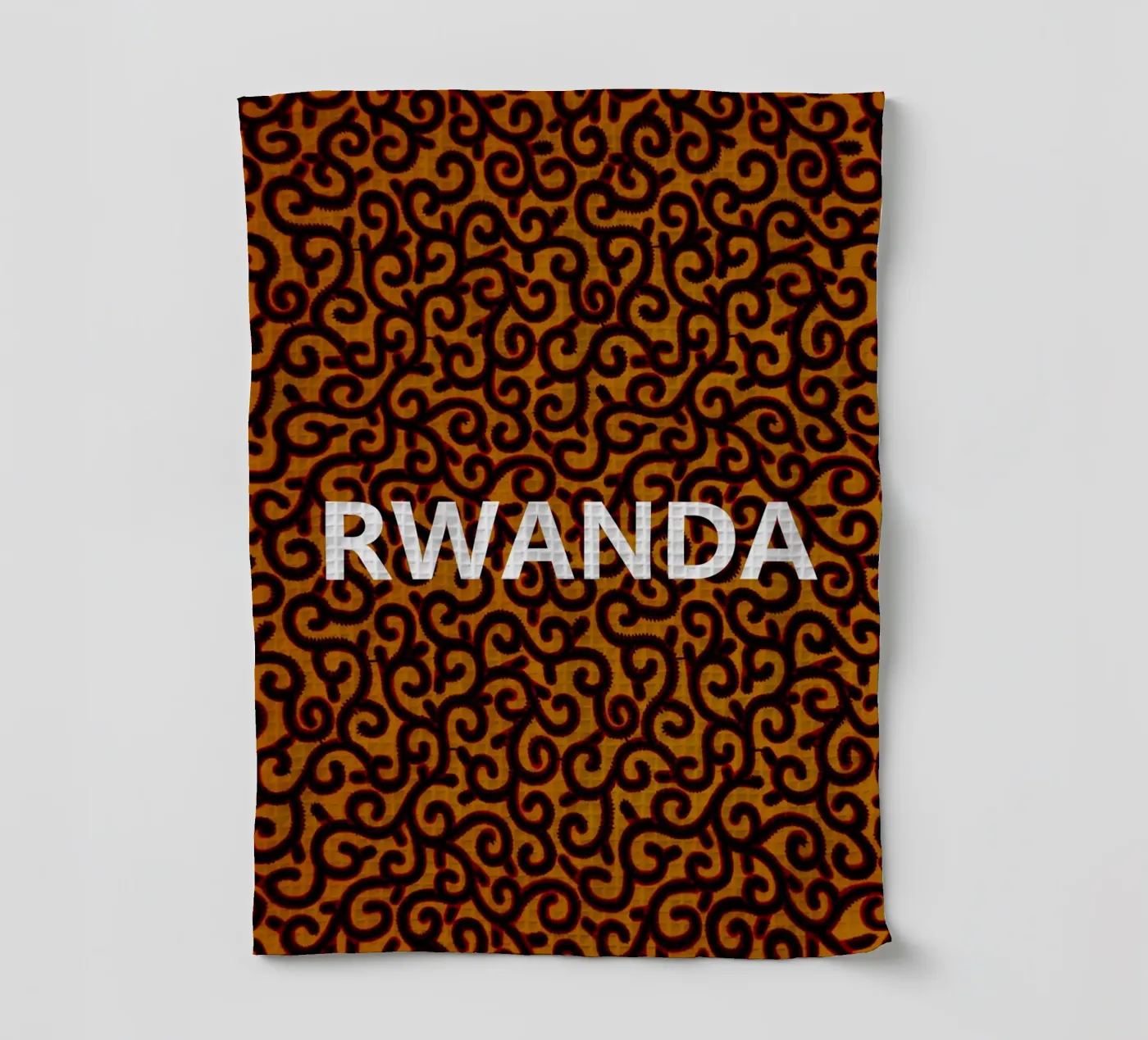 Rwanda theedoek van Mathudace Créas