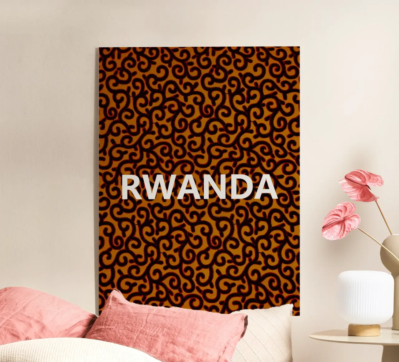 Rwanda plexiglass da Mathudace Créas