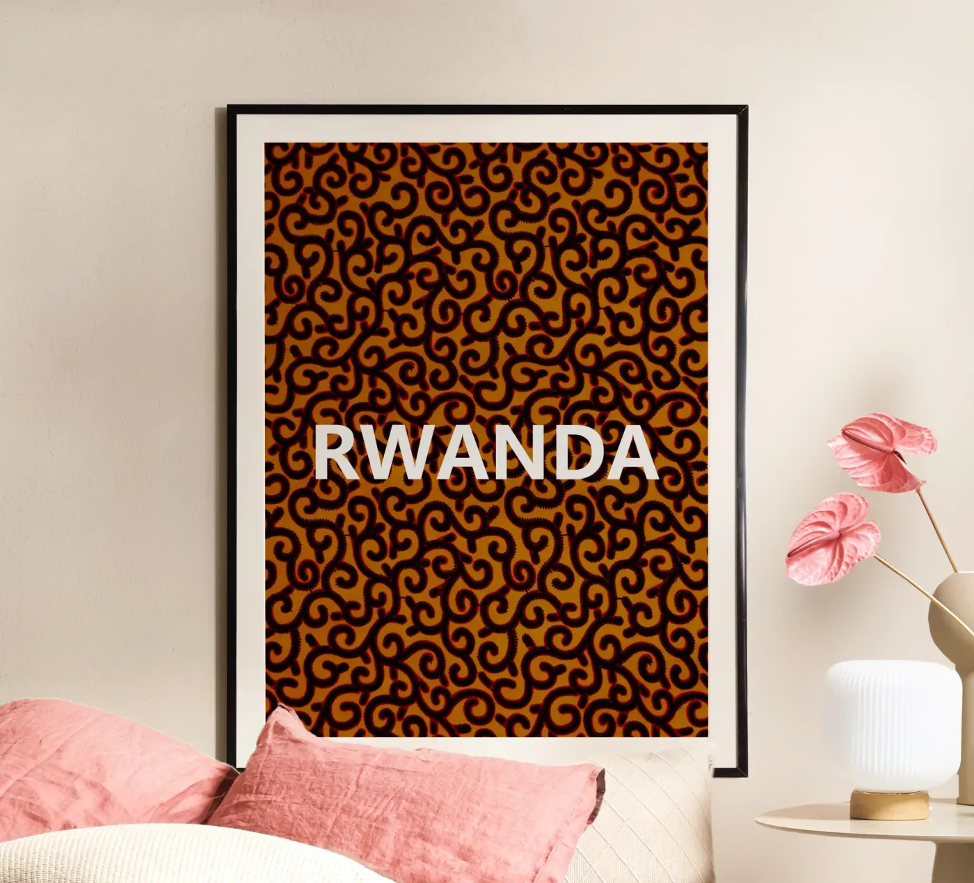 Rwanda poster by Mathudace Créas