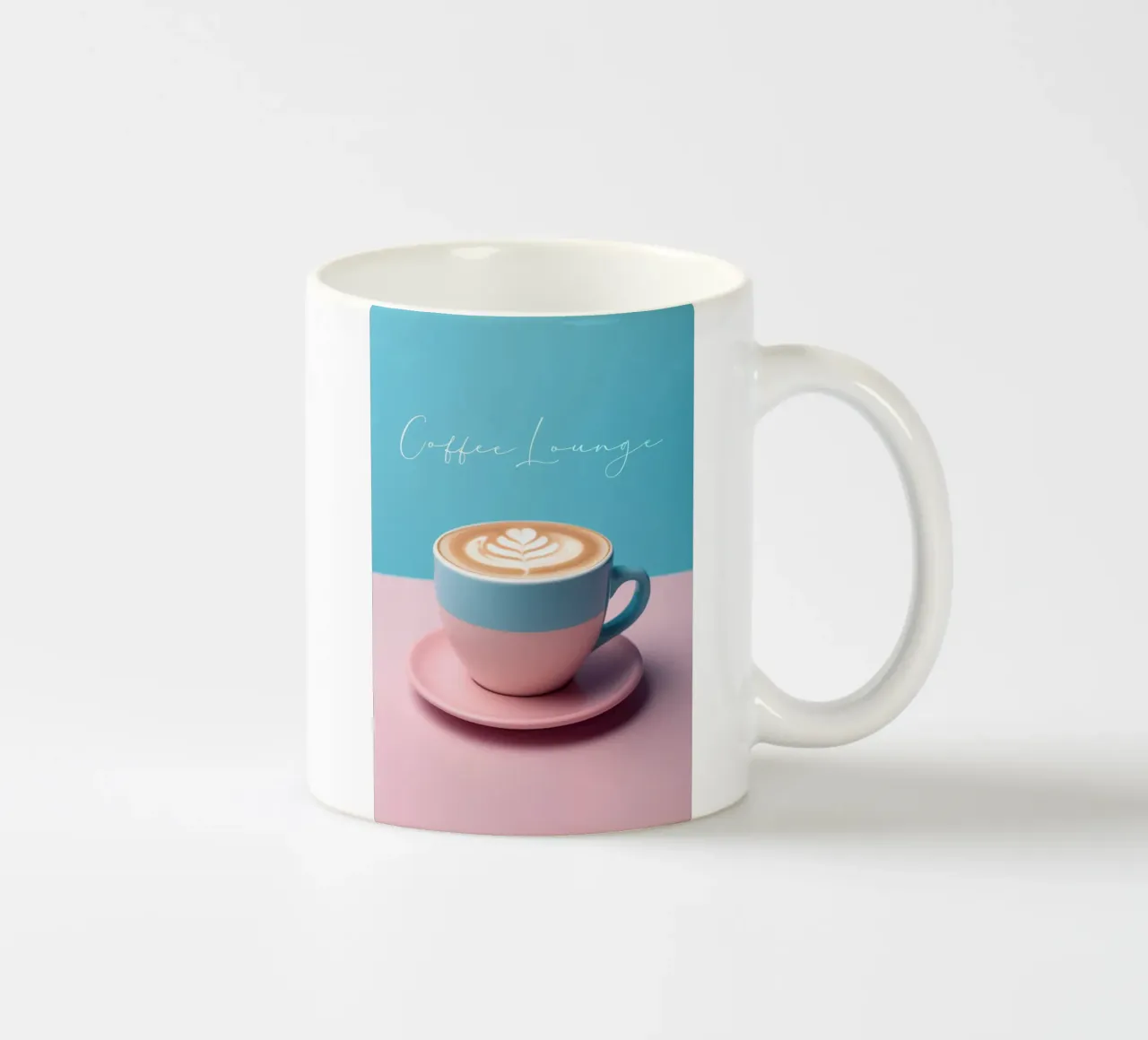 Tasse Cappuccino in pastel tazza in ceramica da Carinaprint