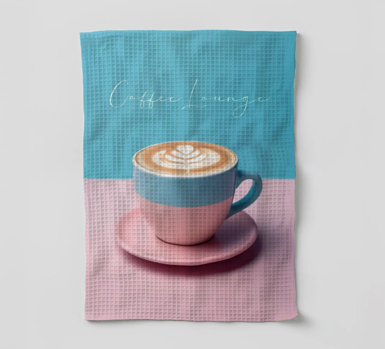 Tasse Cappuccino in pastel canovaccio da cucina da Carinaprint