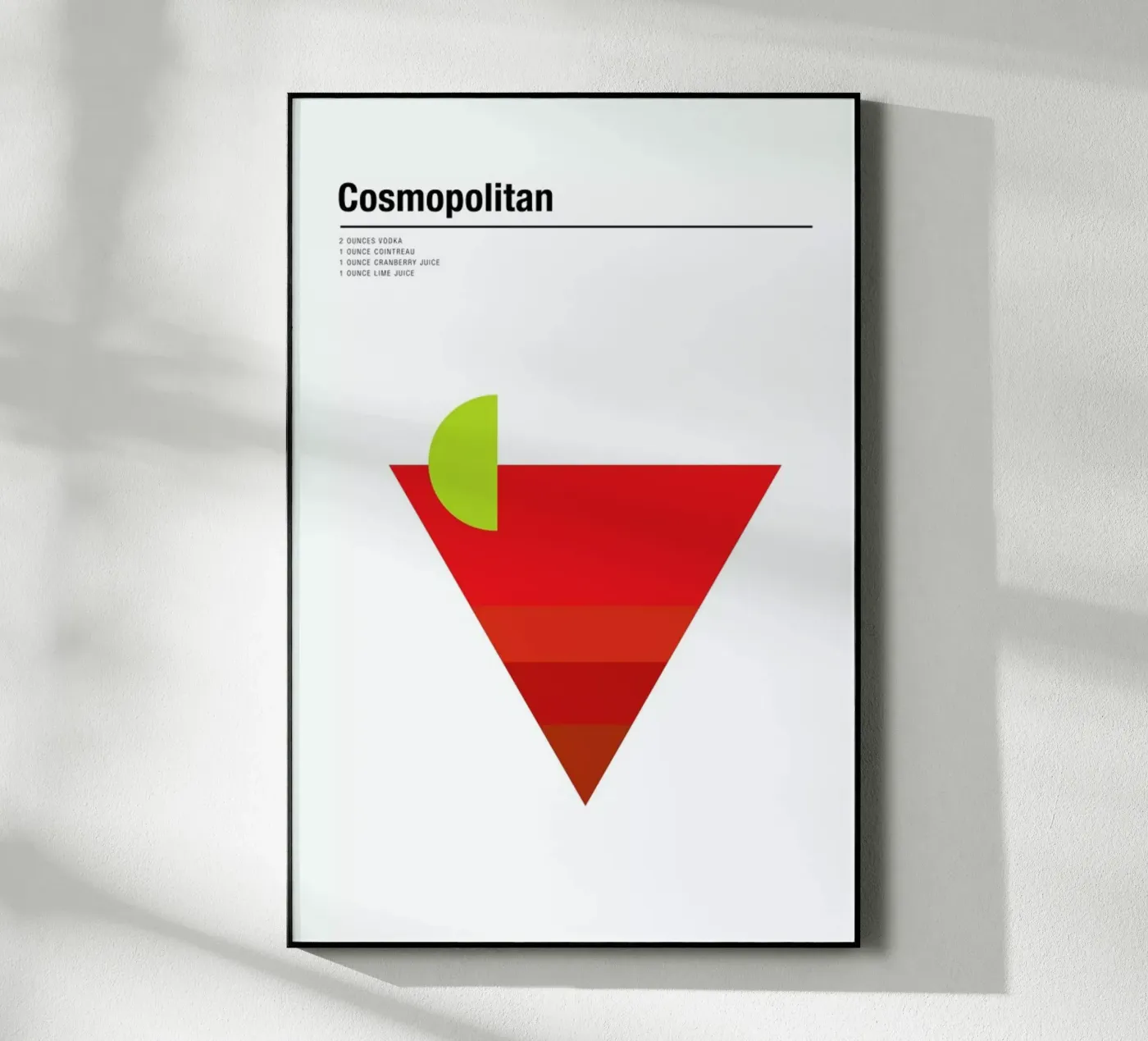 Cosmopolitan Acryl-Glas von Nick Barclay
