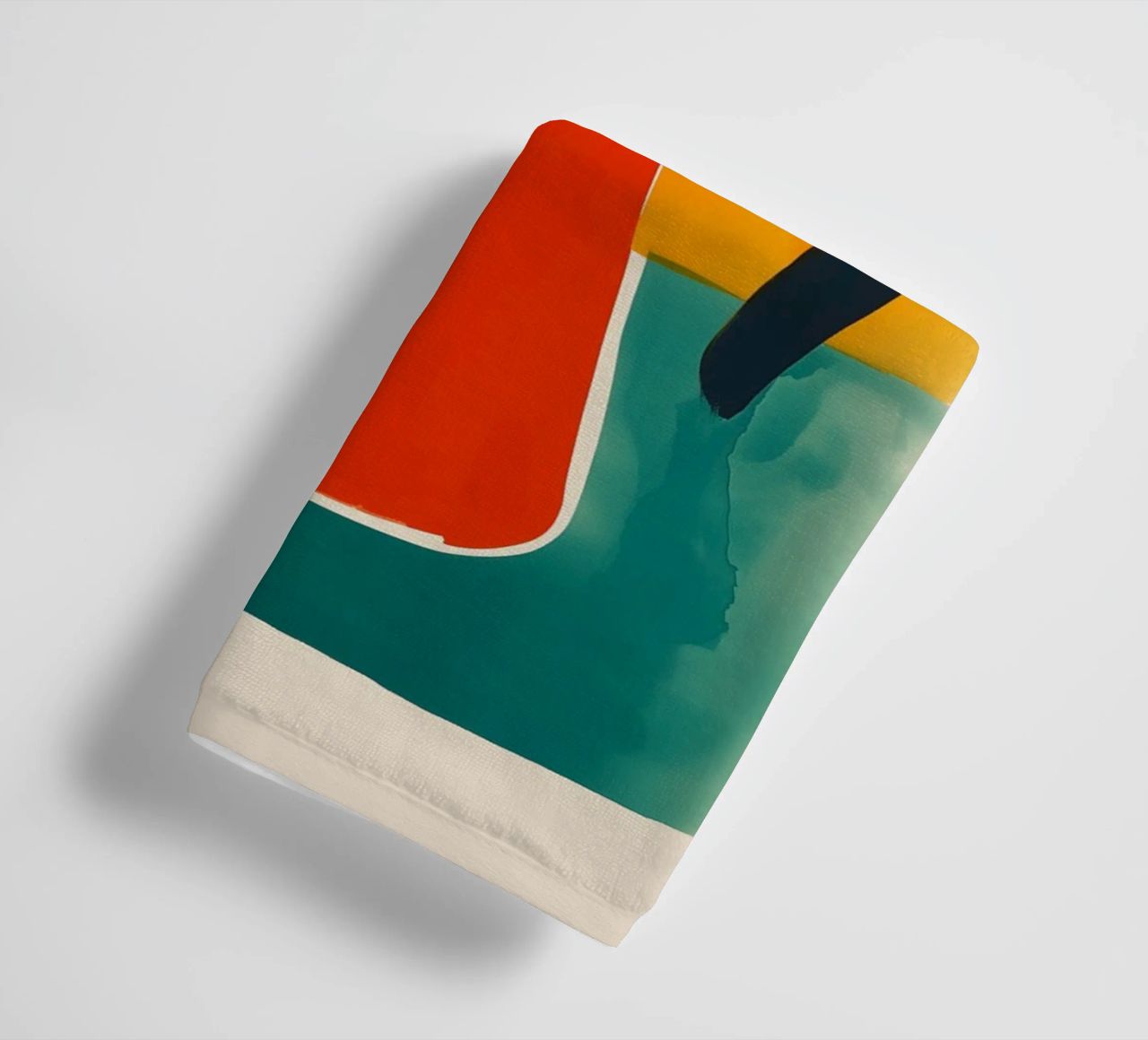 "More Espresso' Retro Kanne towel by Carinaprint