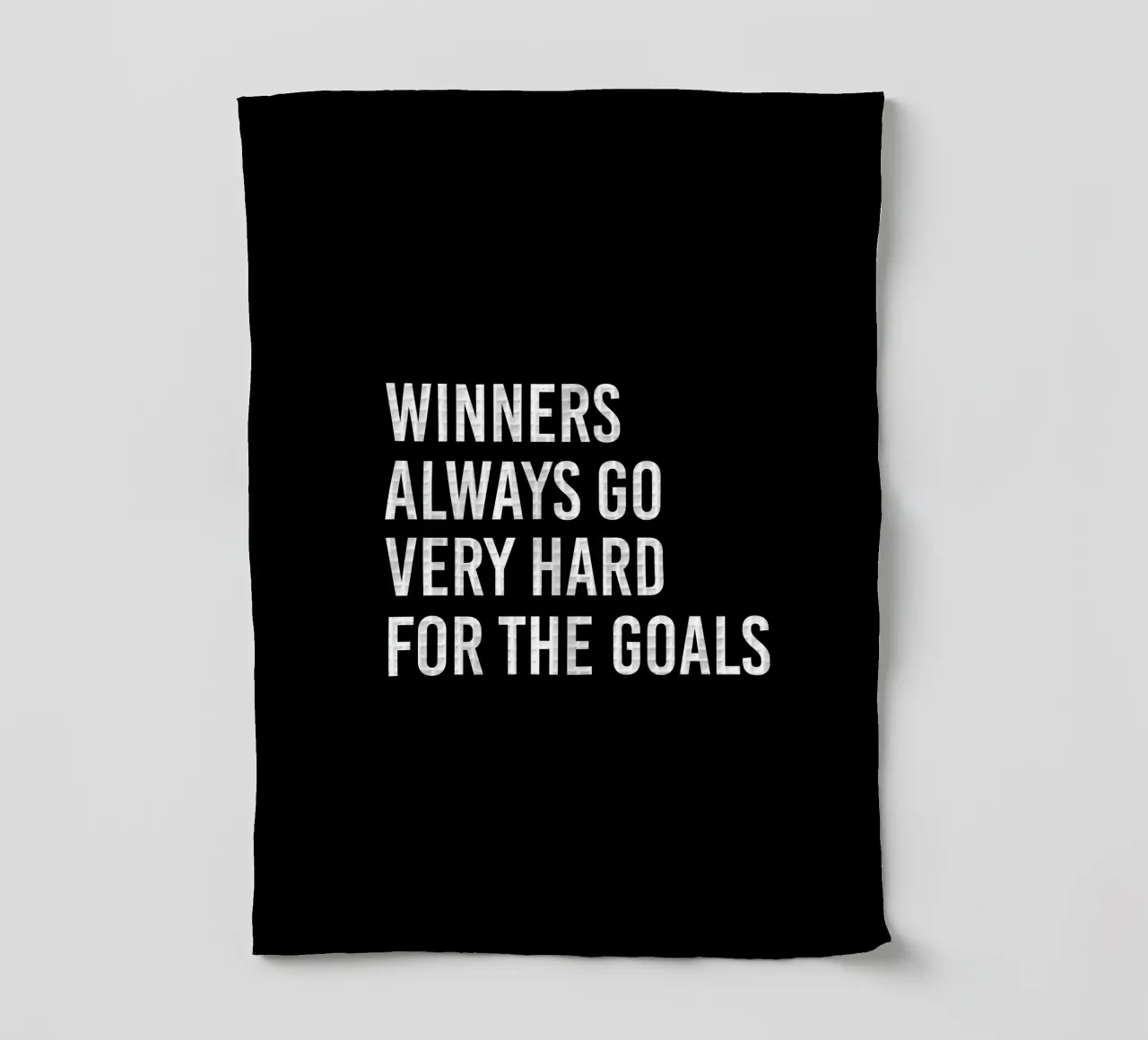 Winners always go very hard for the goals canovaccio da cucina da happieeagle