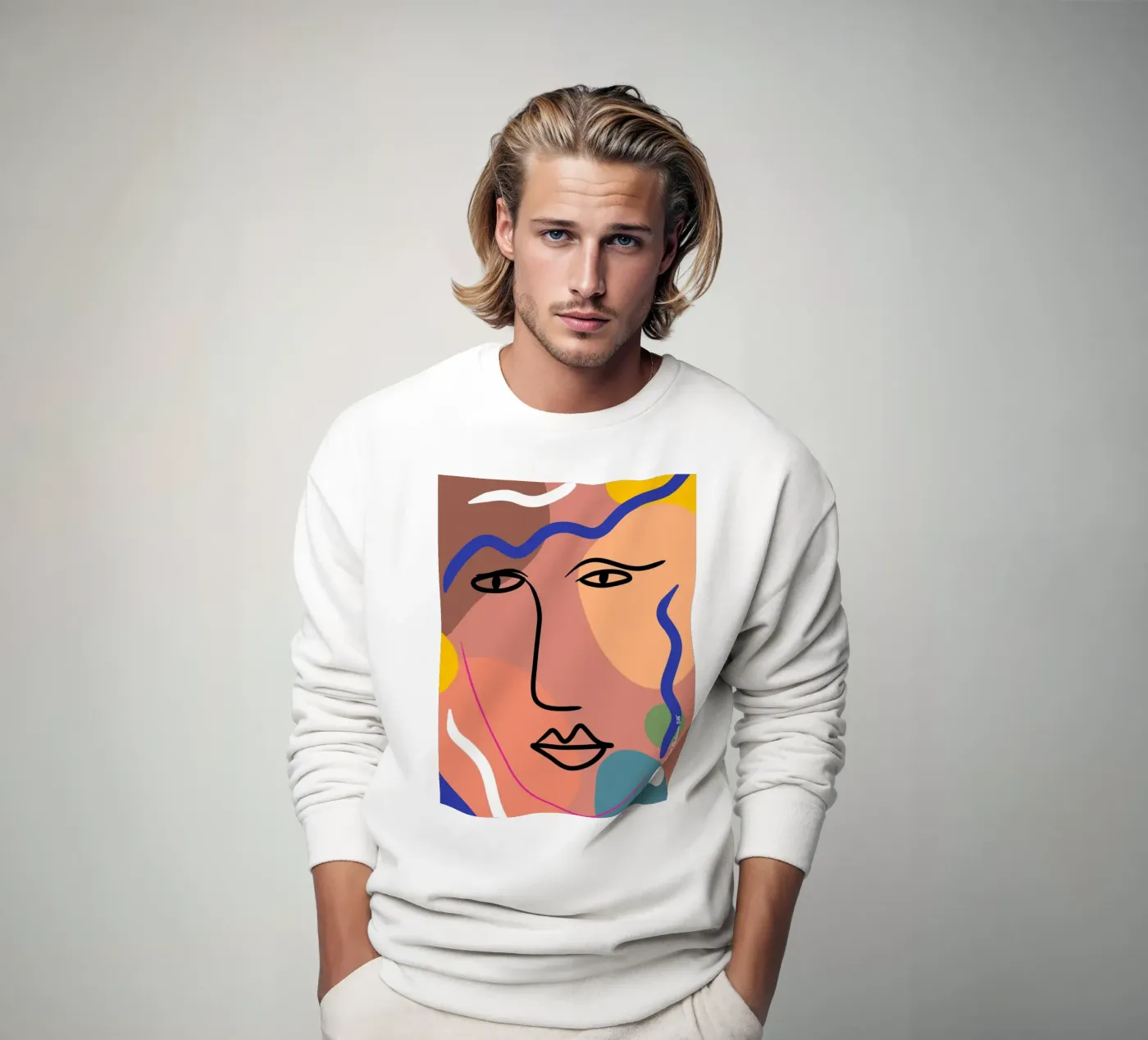 Harmonious Layers felpa da Mike Leymi