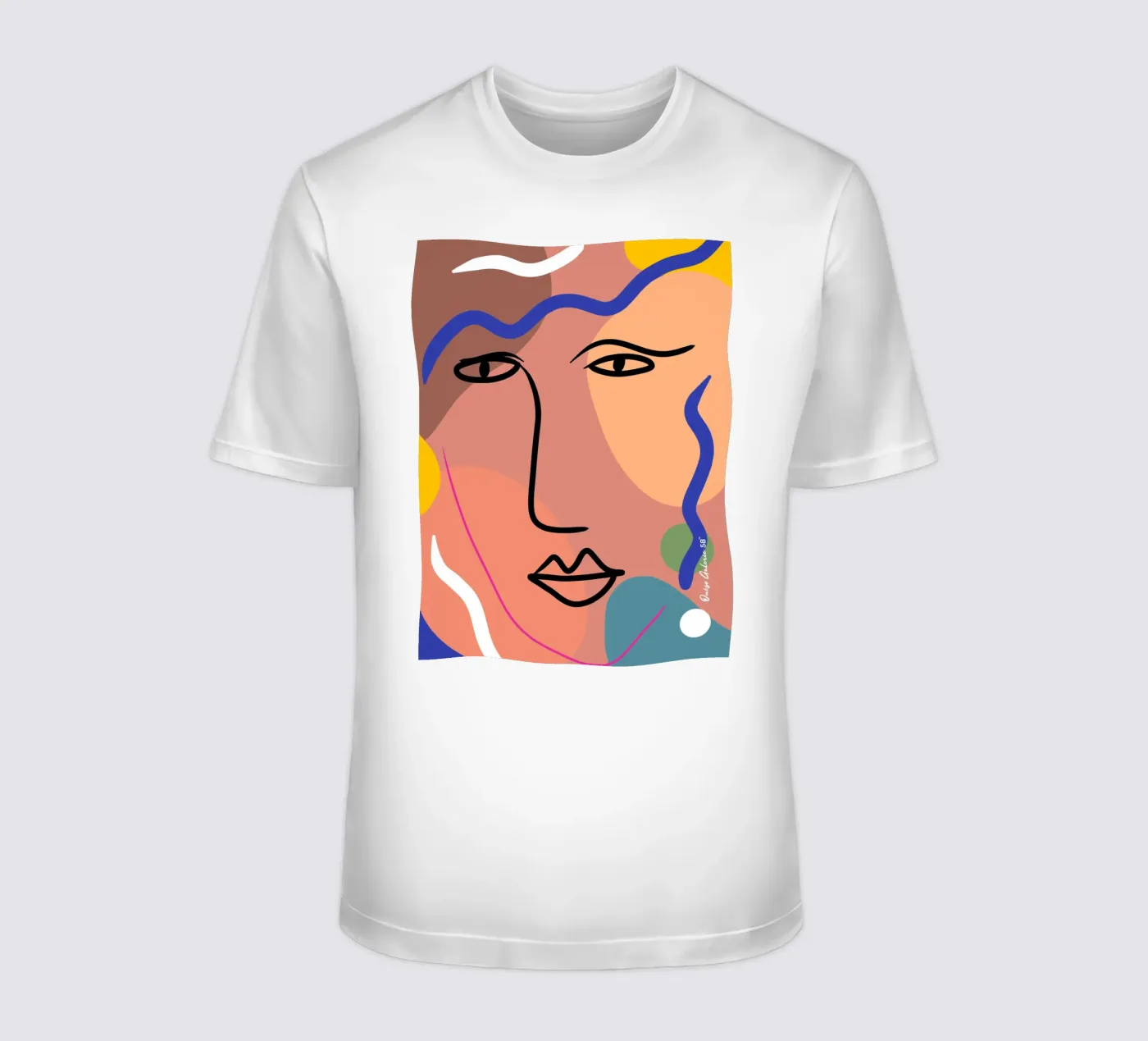 Harmonious Layers t-shirt da Mike Leymi