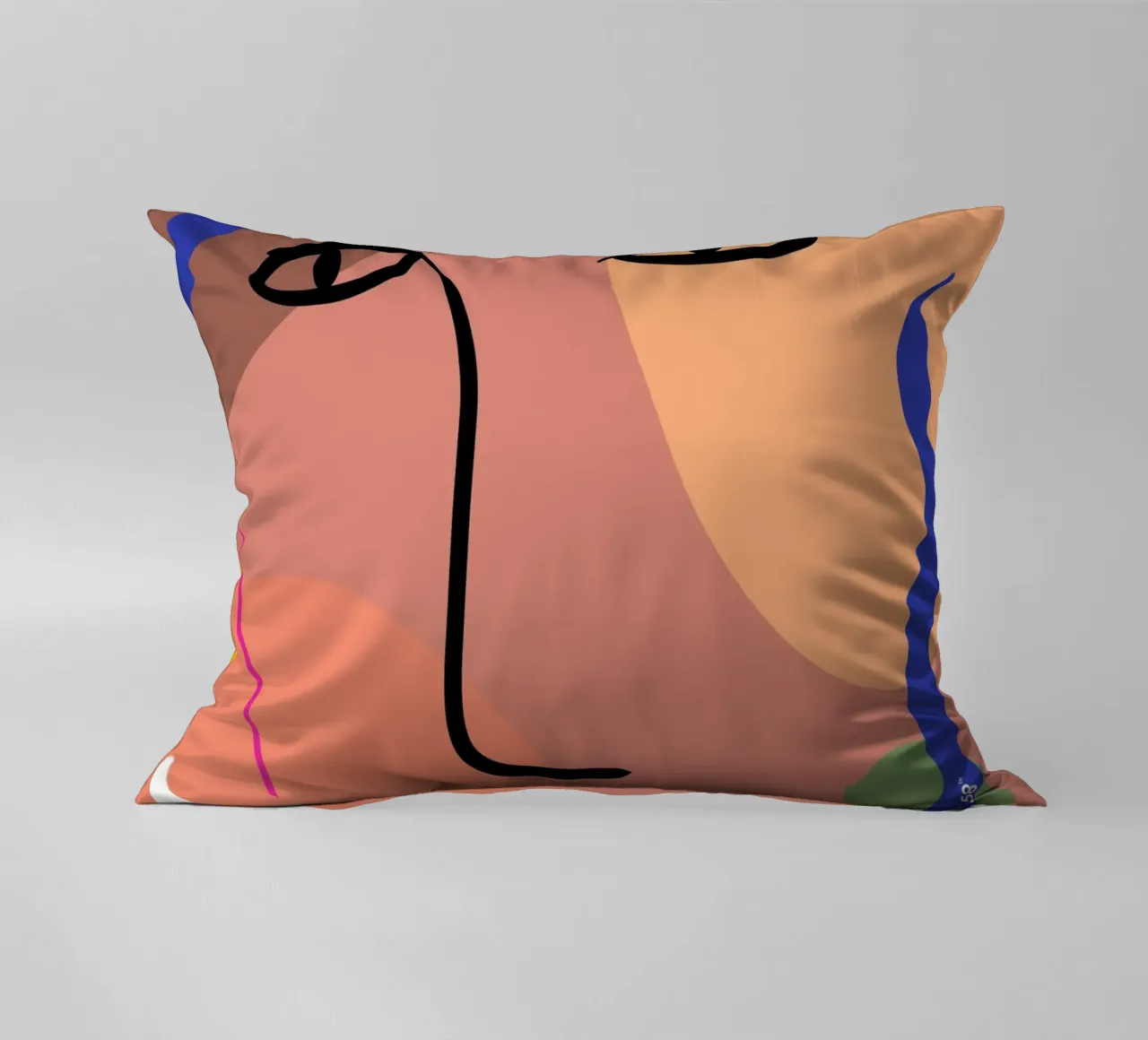 Harmonious Layers cuscino da Mike Leymi