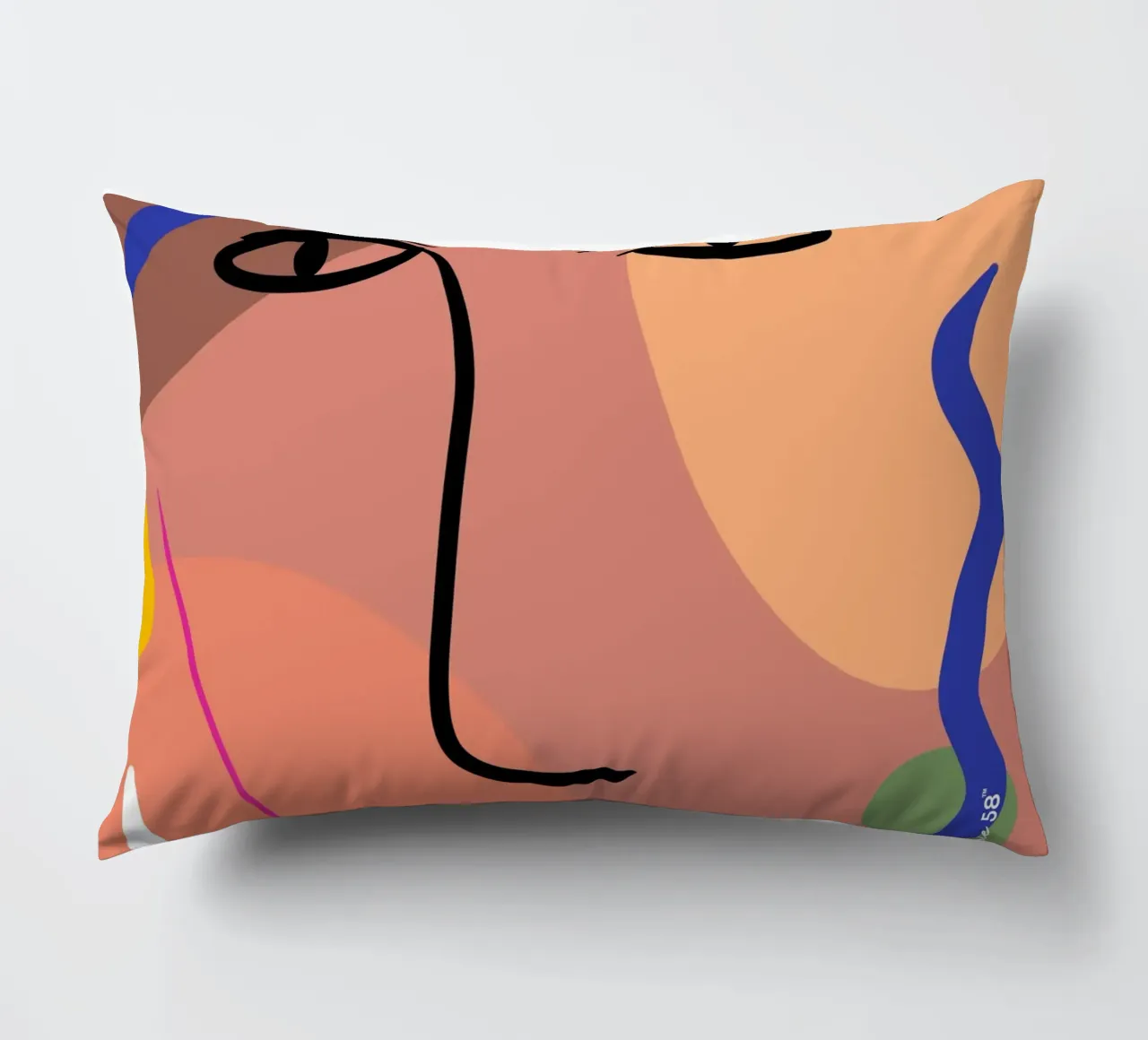 Harmonious Layers cuscino da Mike Leymi