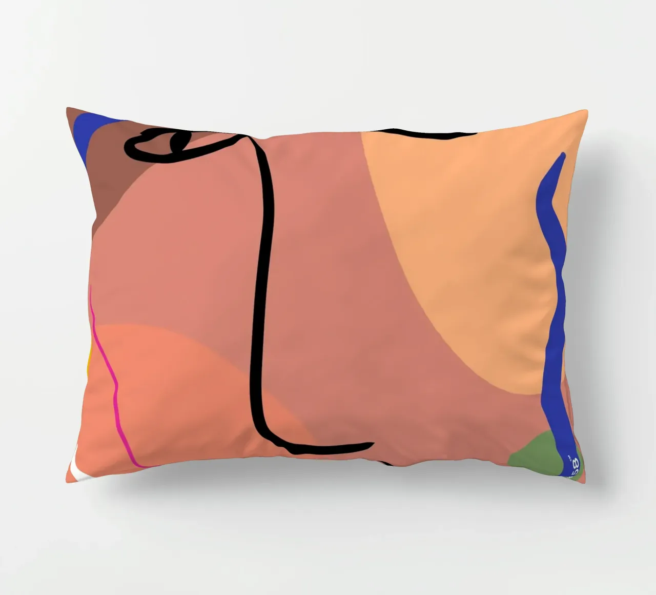 Harmonious Layers cuscino da Mike Leymi