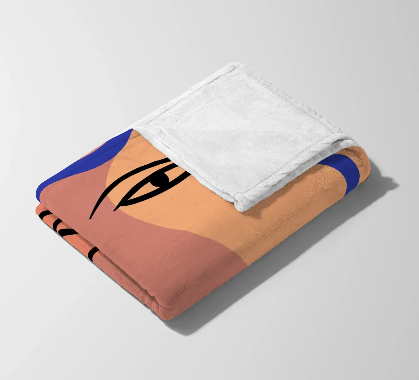 Harmonious Layers fleece blanket by Mike Leymi