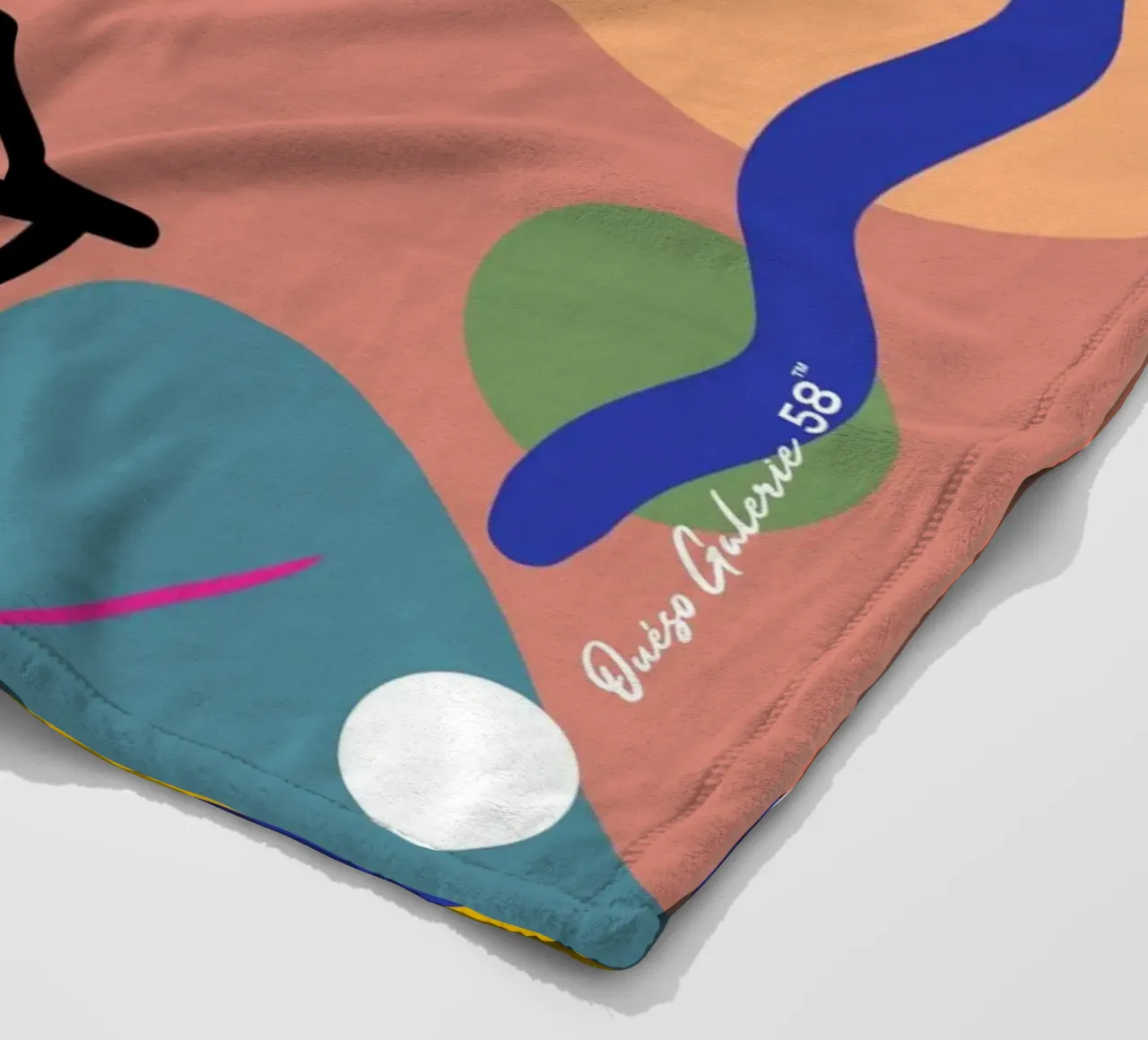 Harmonious Layers fleecedeken van Mike Leymi