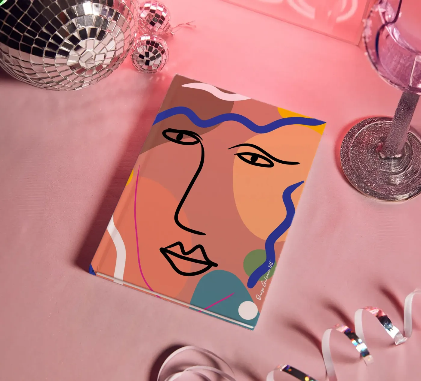 Harmonious Layers notebook by Mike Leymi