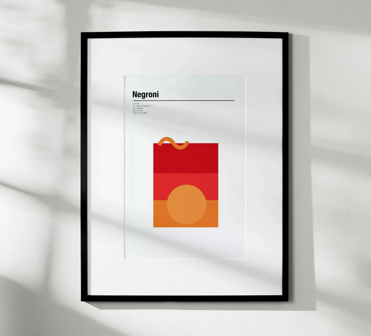 Negroni poster da Nick Barclay