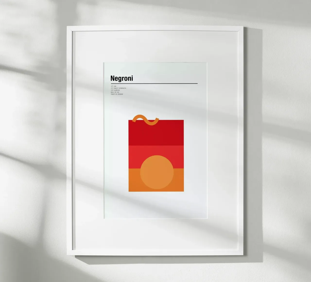 Negroni poster da Nick Barclay