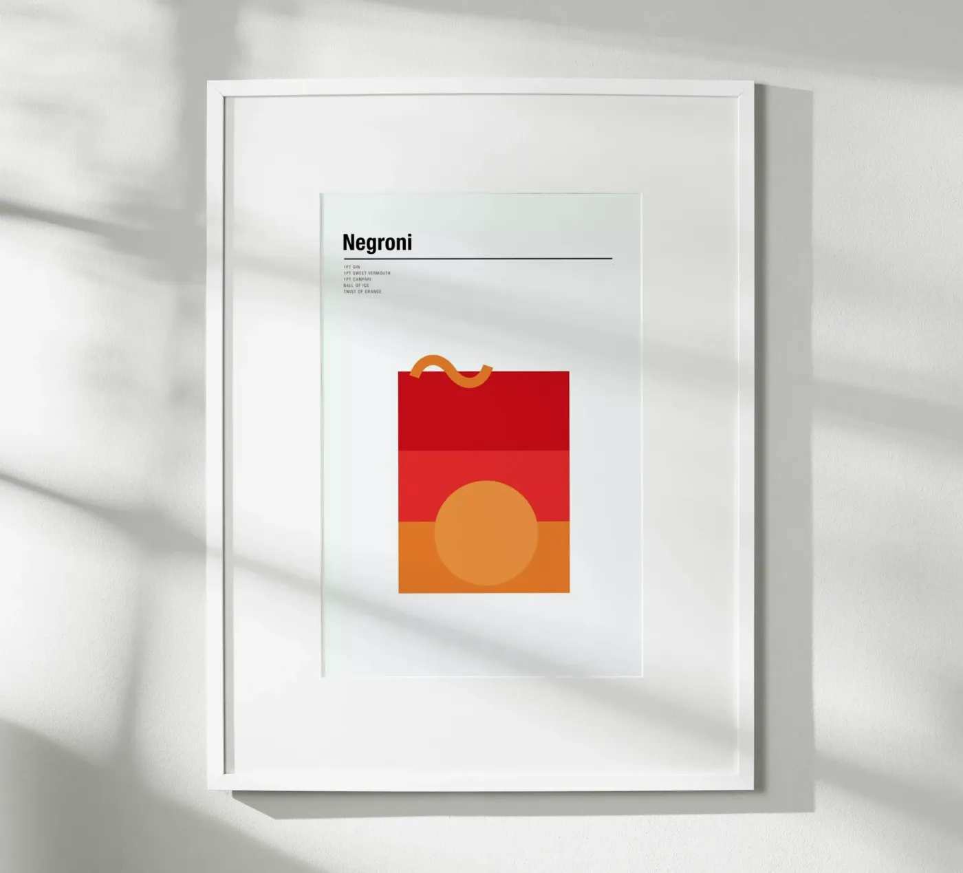 Negroni poster da Nick Barclay
