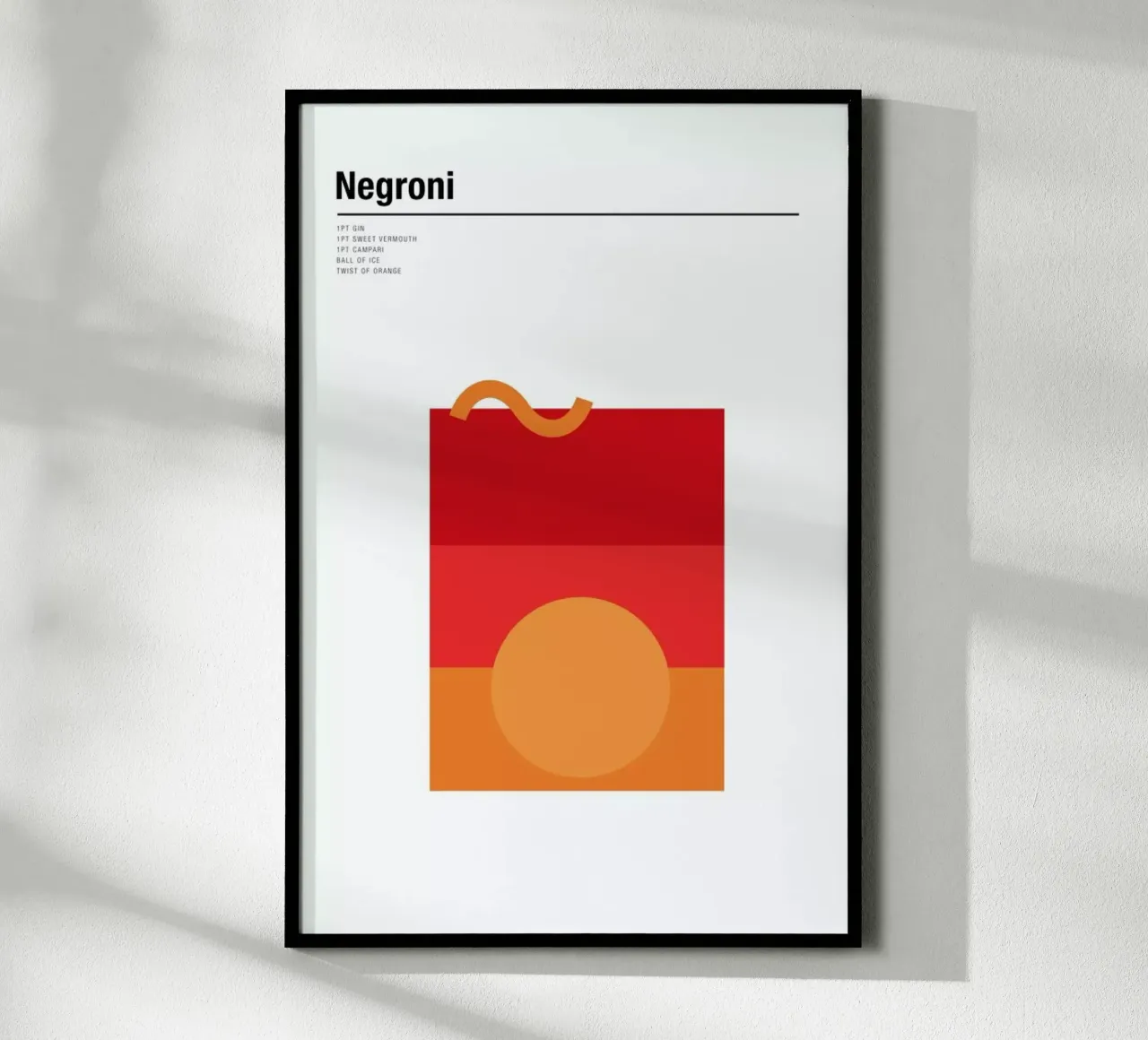 Negroni poster da Nick Barclay