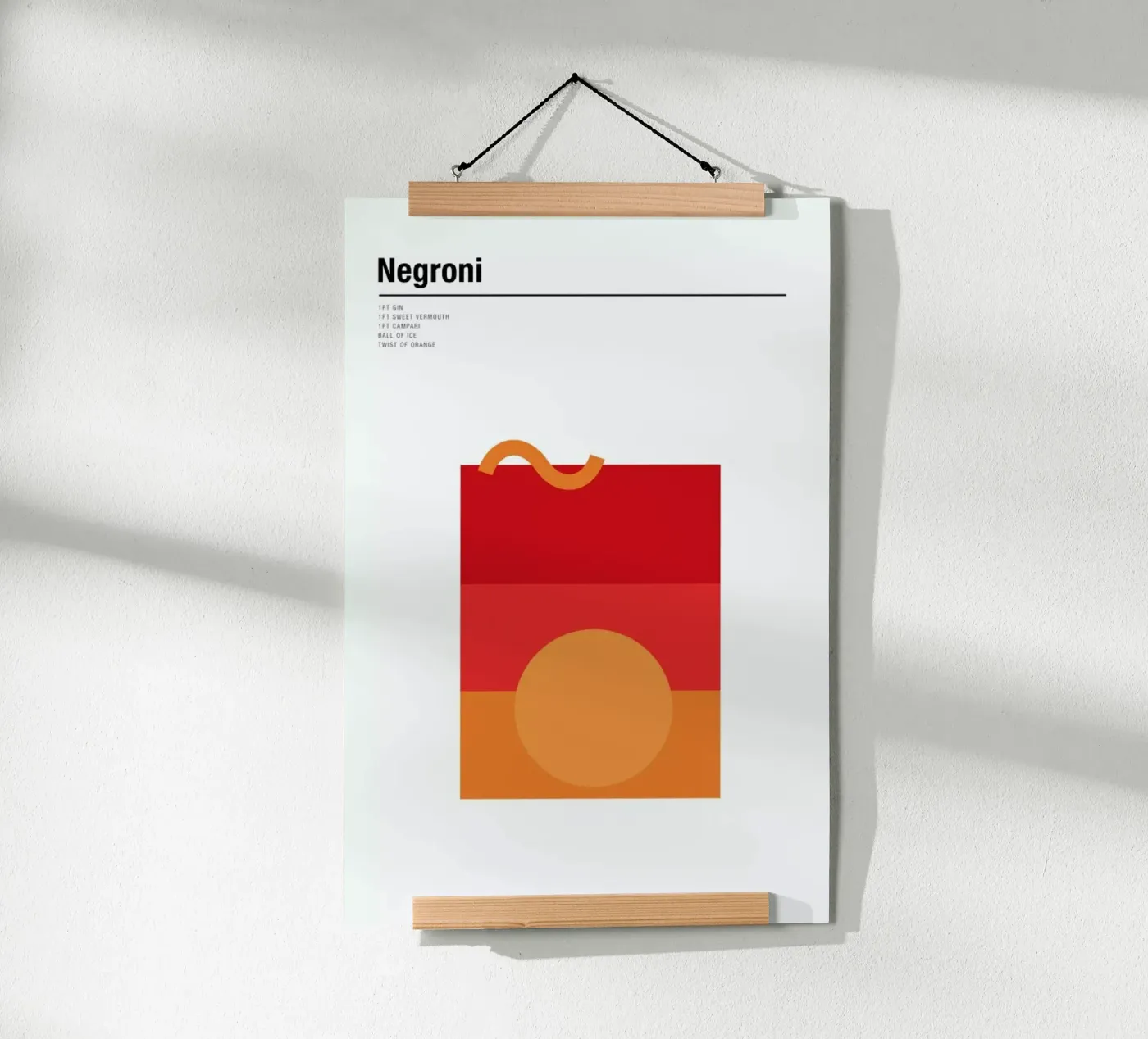 Negroni poster van Nick Barclay