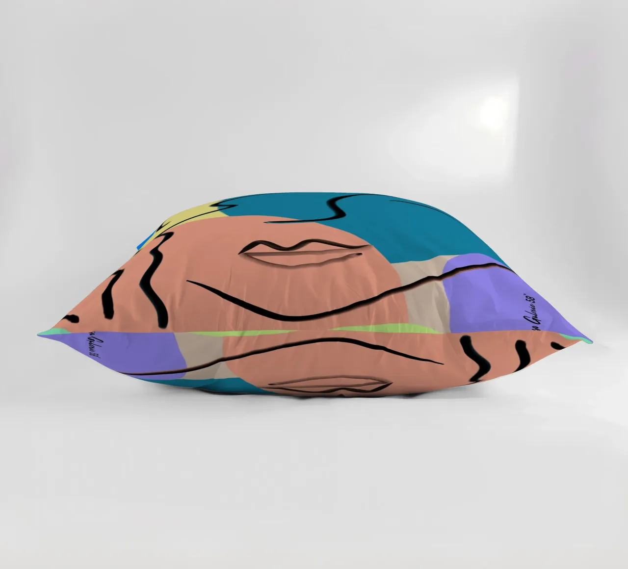 Shifting Colors cuscino da Mike Leymi