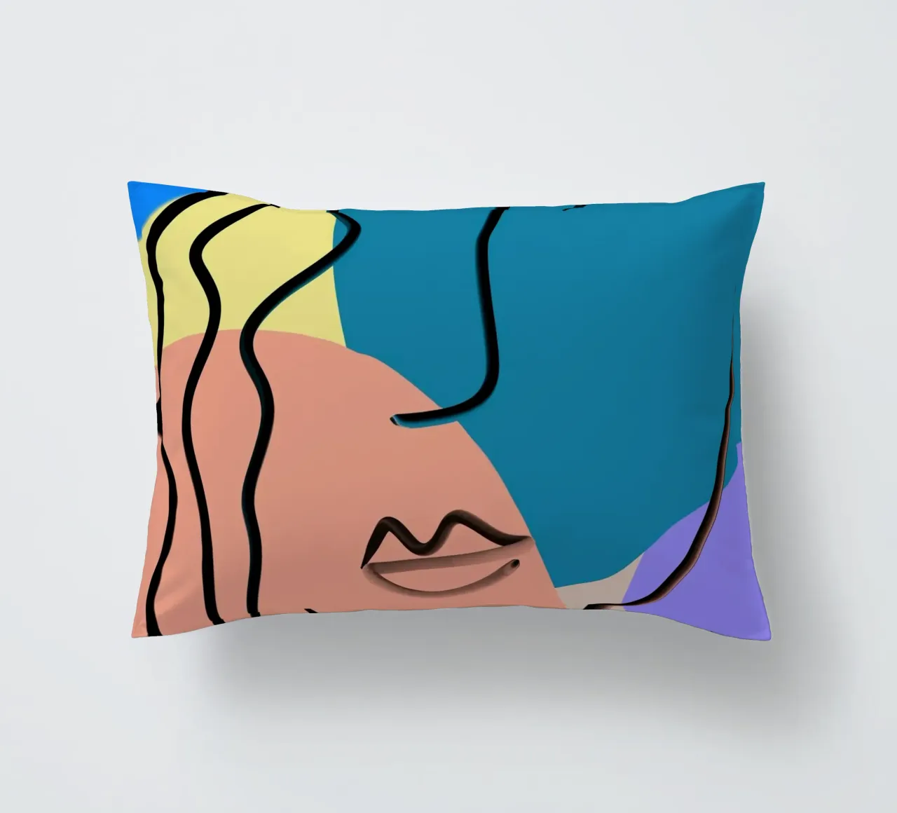 Shifting Colors cuscino da Mike Leymi