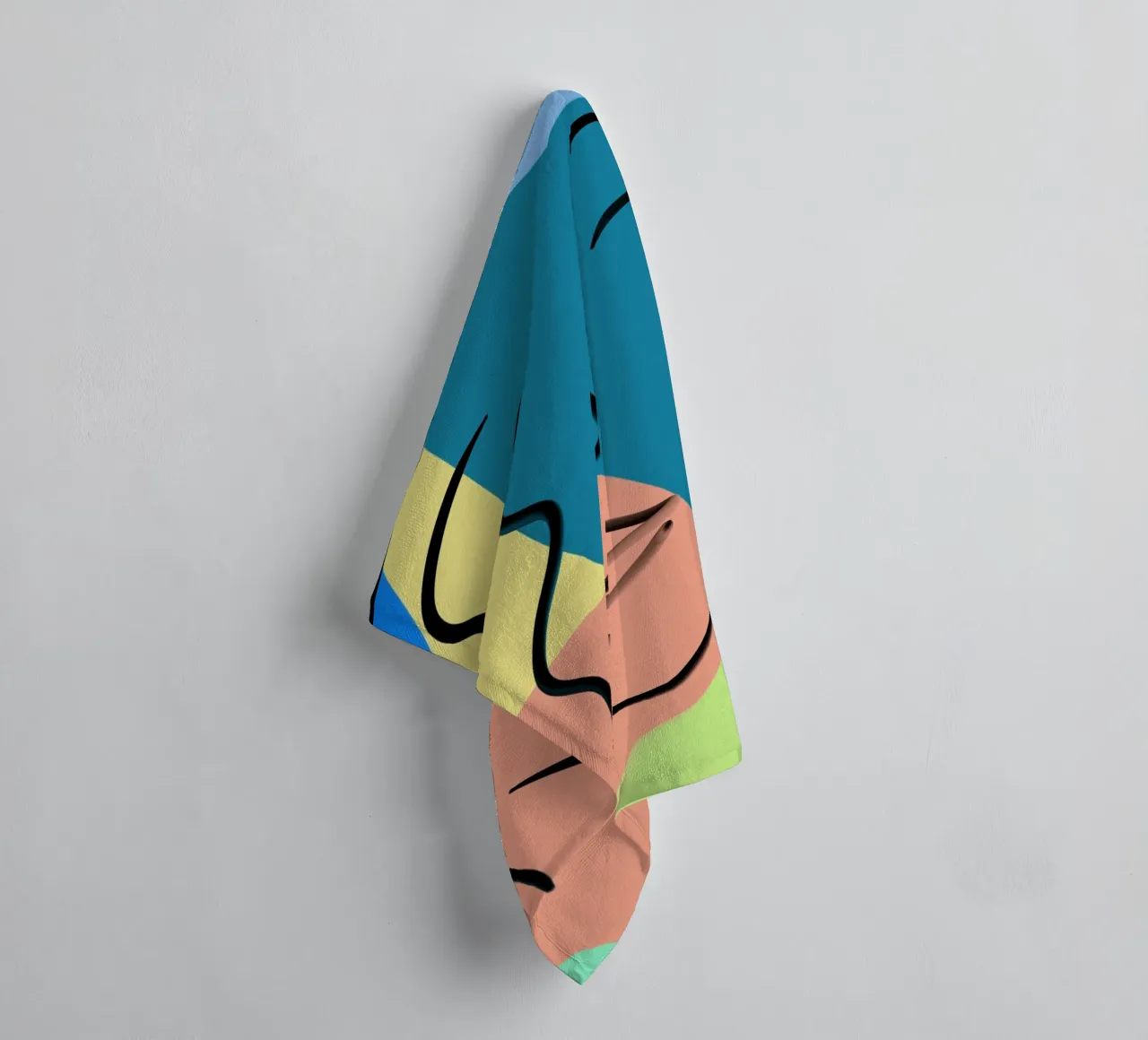 Shifting Colors asciugamano da bagno da Mike Leymi
