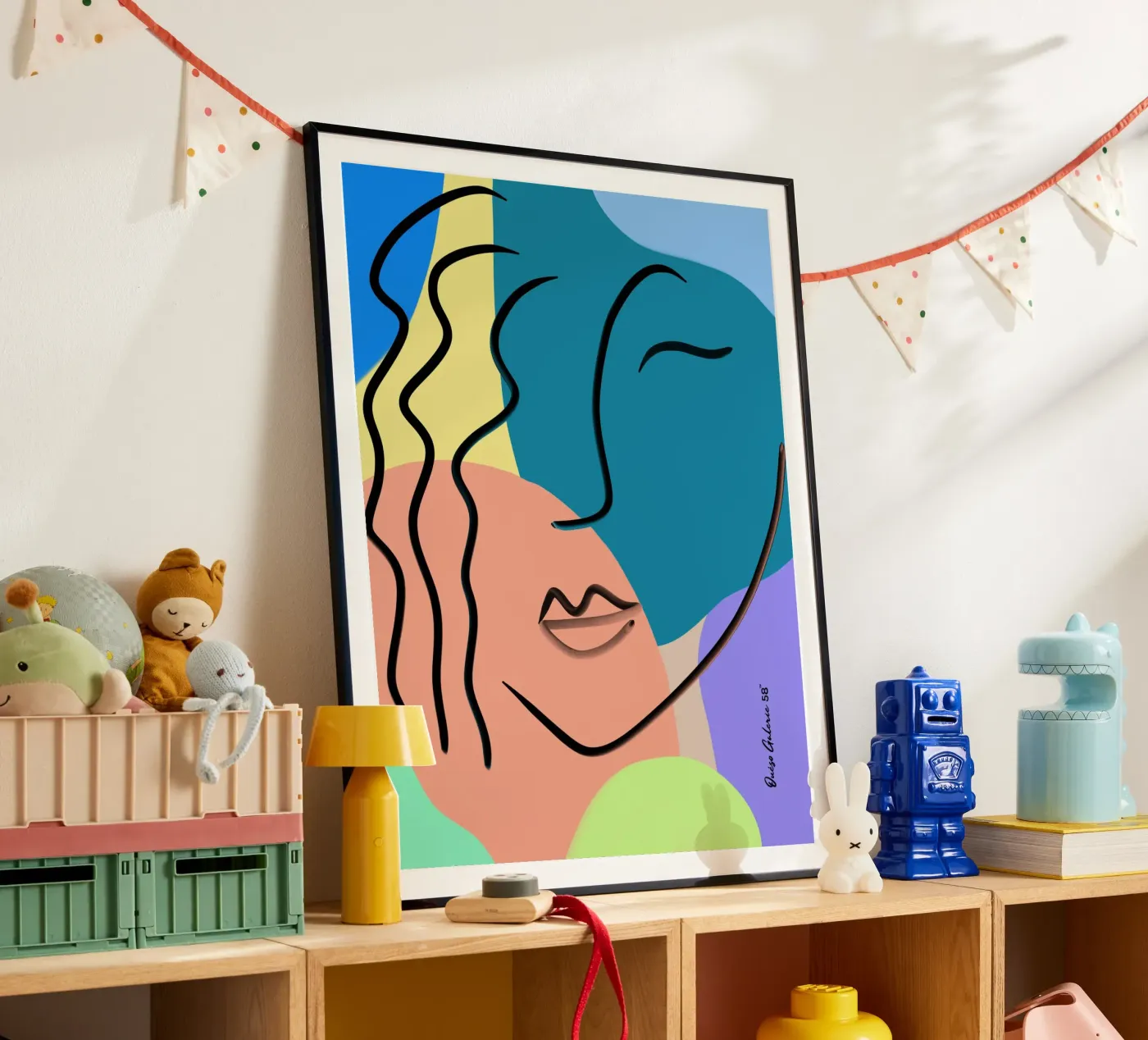 Shifting Colors poster by Mike Leymi