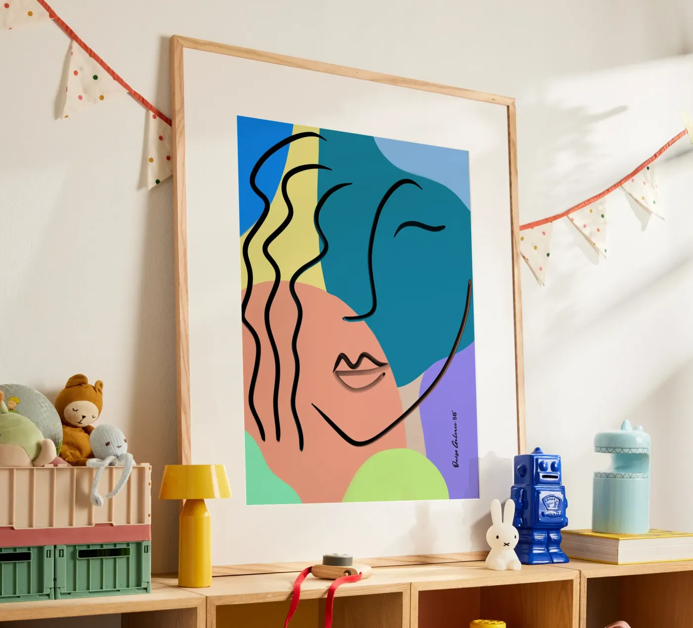Shifting Colors poster by Mike Leymi