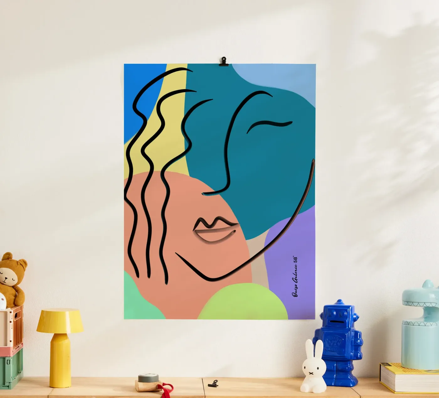 Shifting Colors poster by Mike Leymi