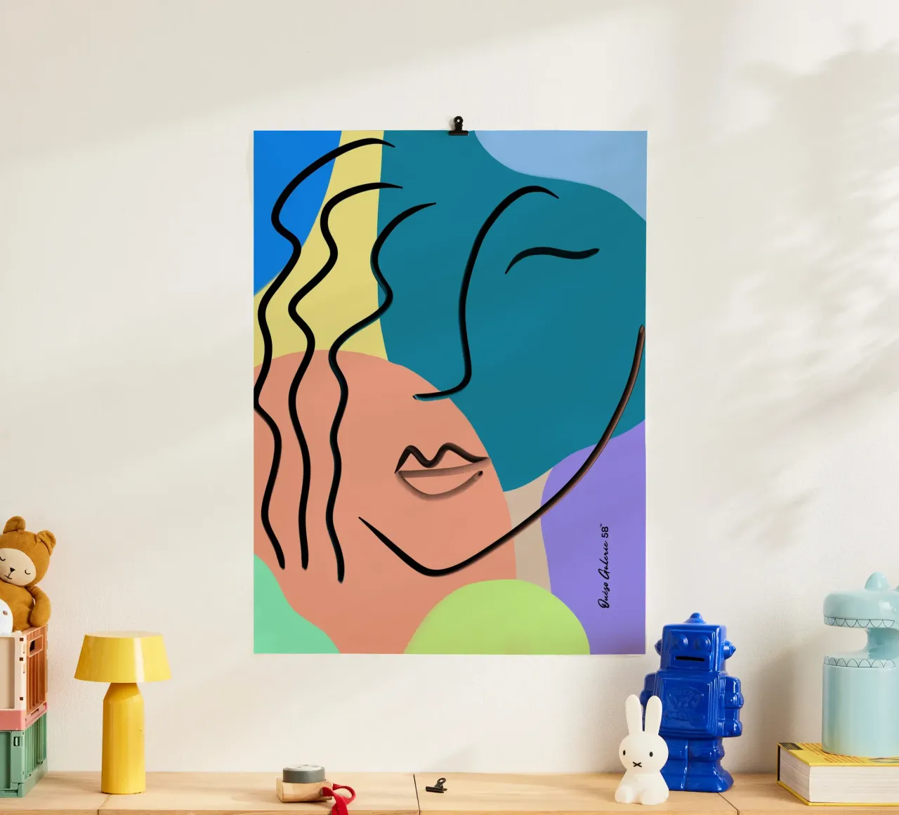 Shifting Colors poster da Mike Leymi