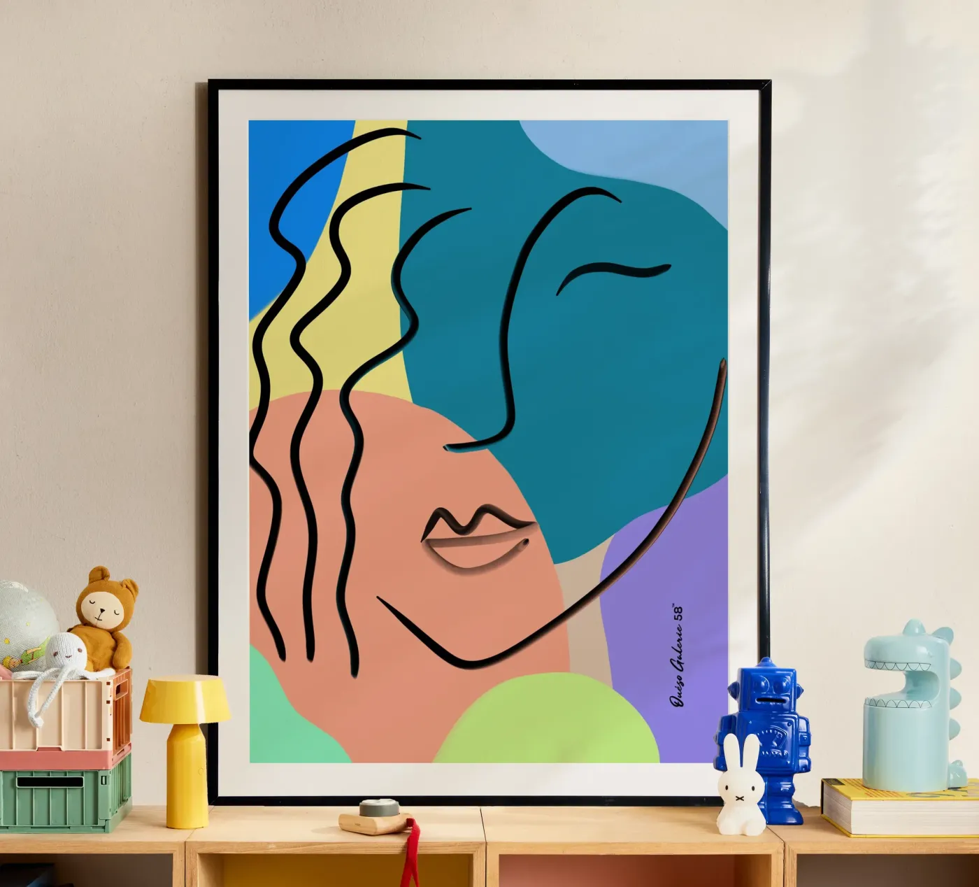 Shifting Colors poster by Mike Leymi
