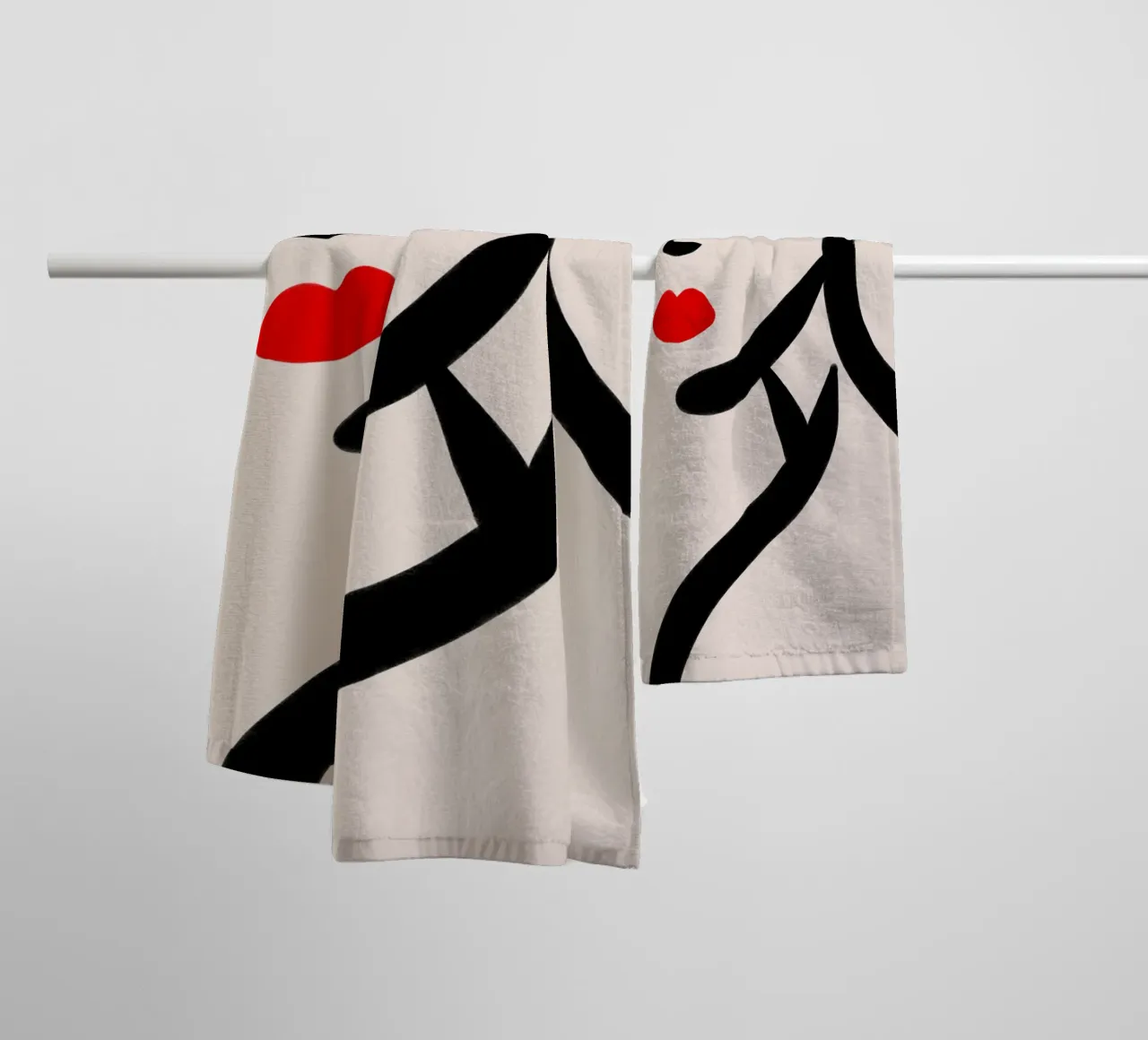 Joyful Fragments asciugamano da bagno da Mike Leymi