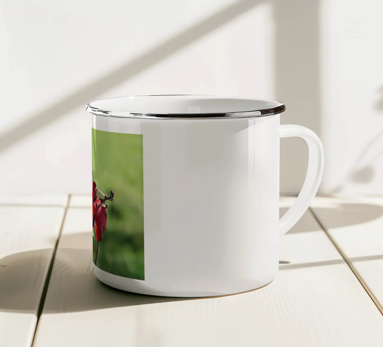 Foglie d'autunno tazza in smalto da Alexandra Joseph Fotomomente